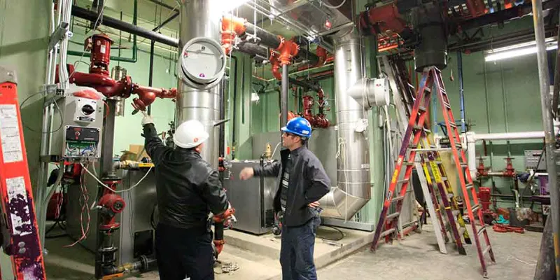 نگهداری تاسیسات مکانیکی ساختمان