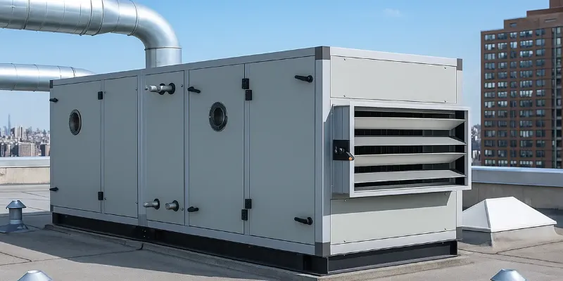 نصب و راه اندازی هواساز صنعتی